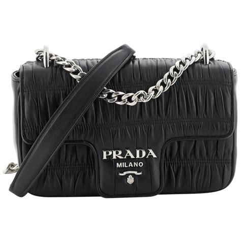 prada small nappa bag|Prada nappa gaufre bag.